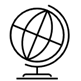 Globe outline